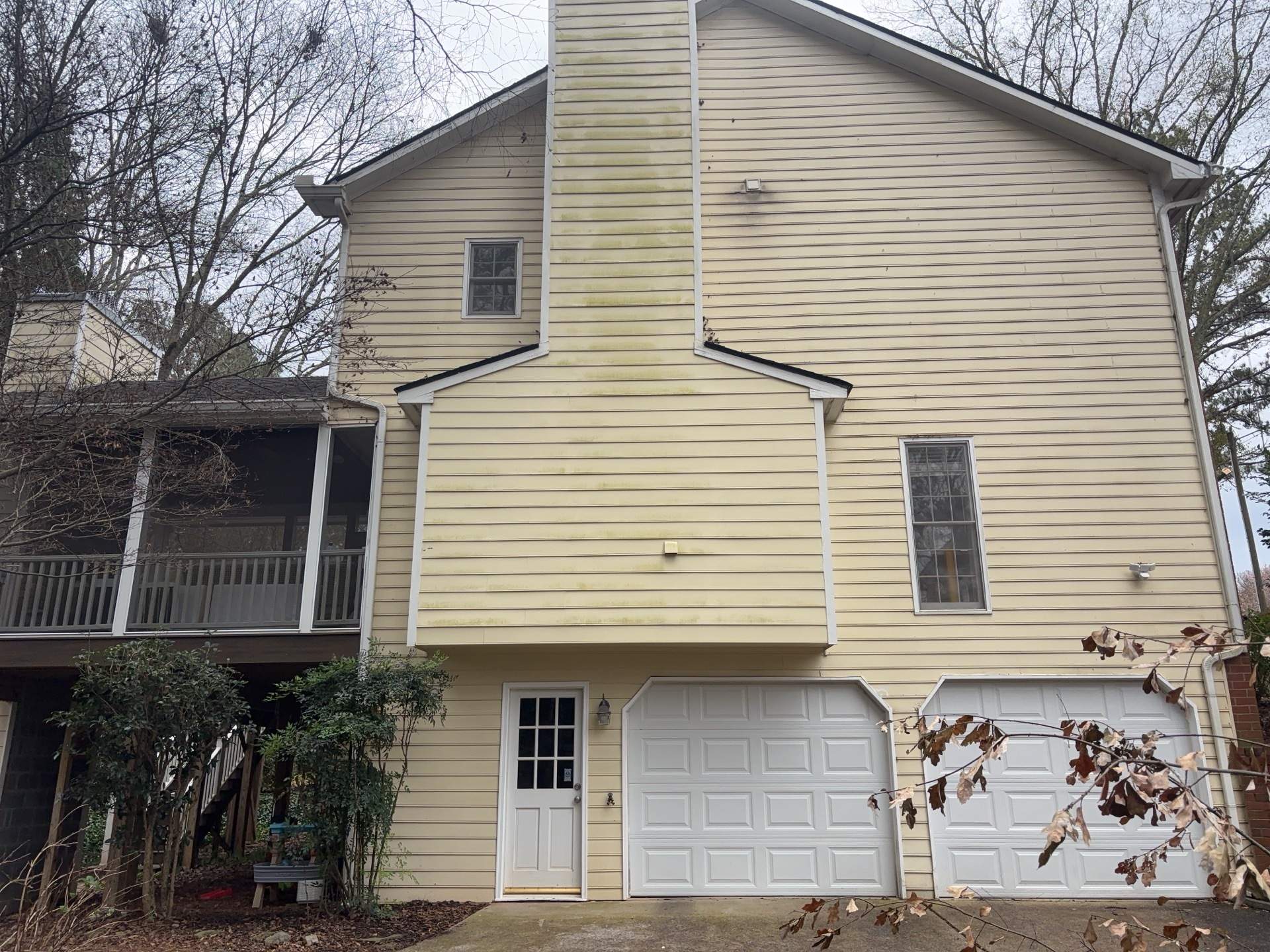 Partial Siding Installation using James Hardie HZ10 Lap Siding in Roswell, GA by Nelson Exteriors 