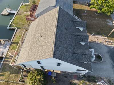 Weathered Wood Roof Replacement in Holden Beach, NC