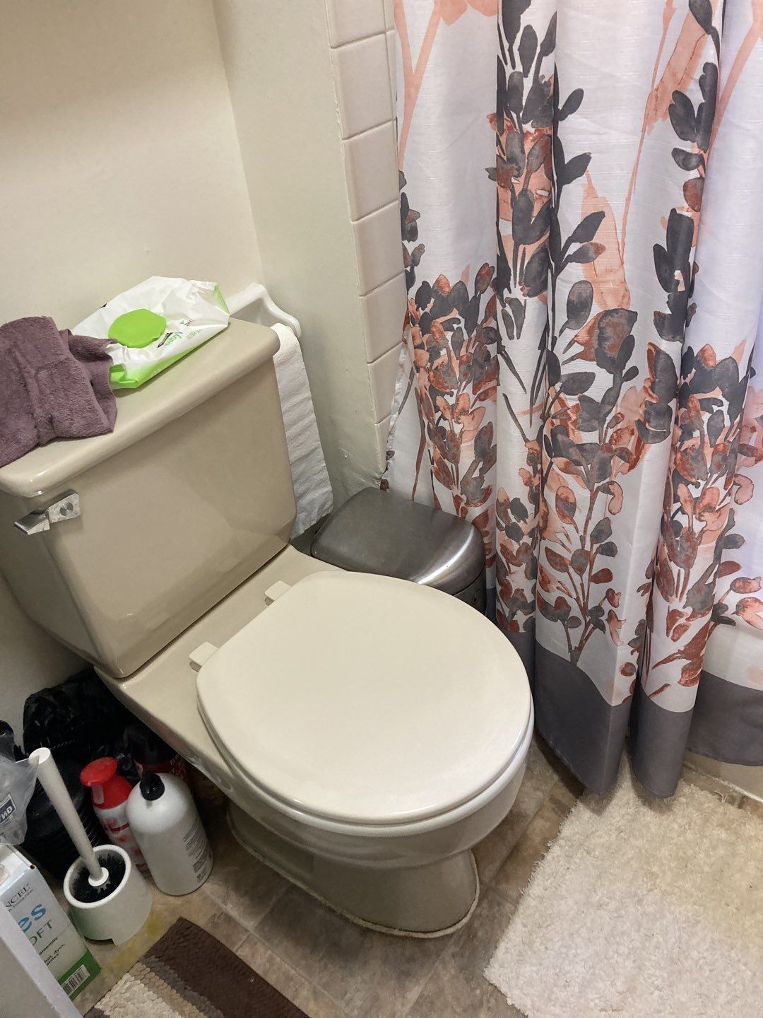 Water Damage in Bathroom by Accountable Home Services
