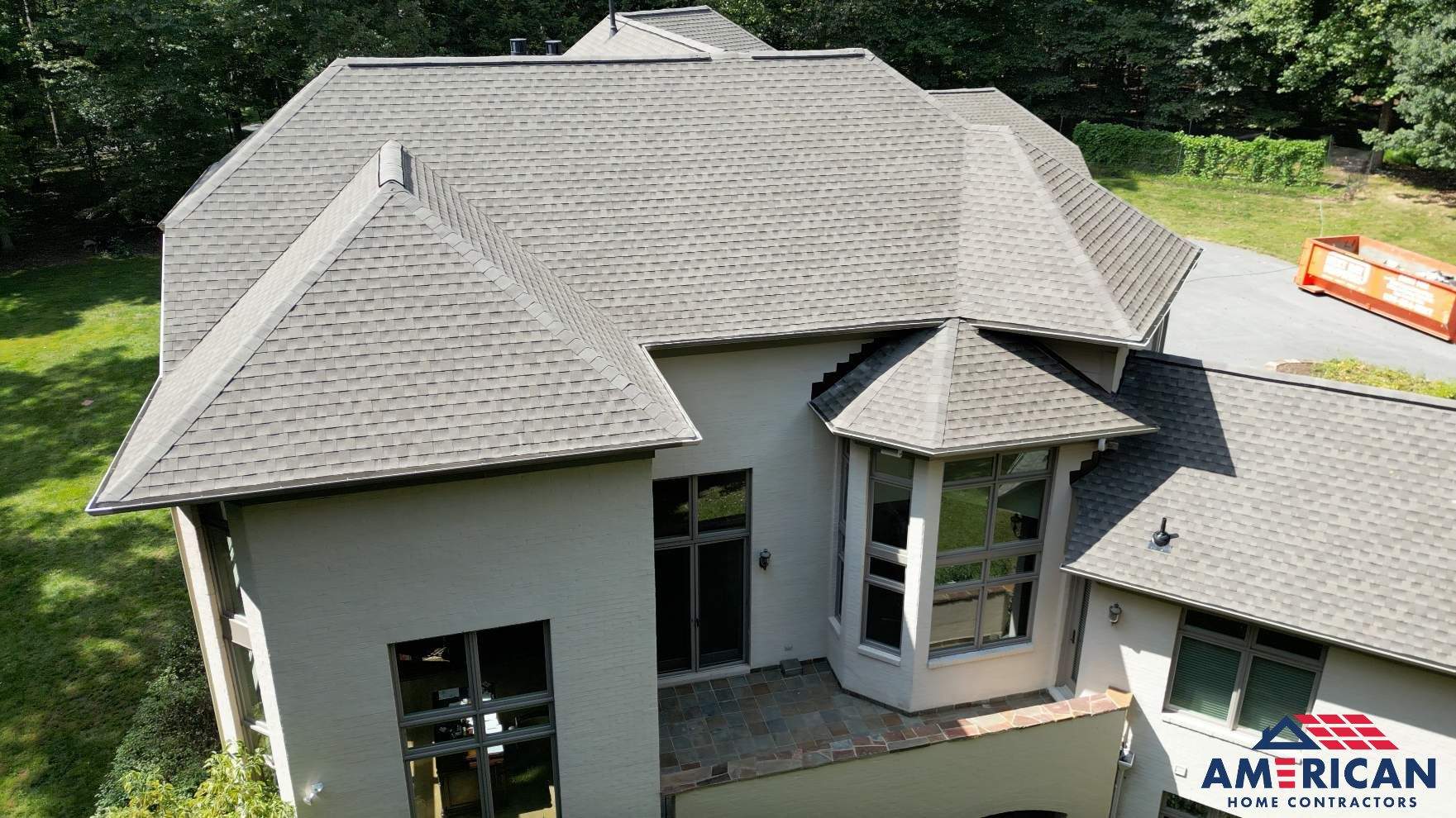 Large Roof Replacement in Clarksville, MD by American Home Contractors