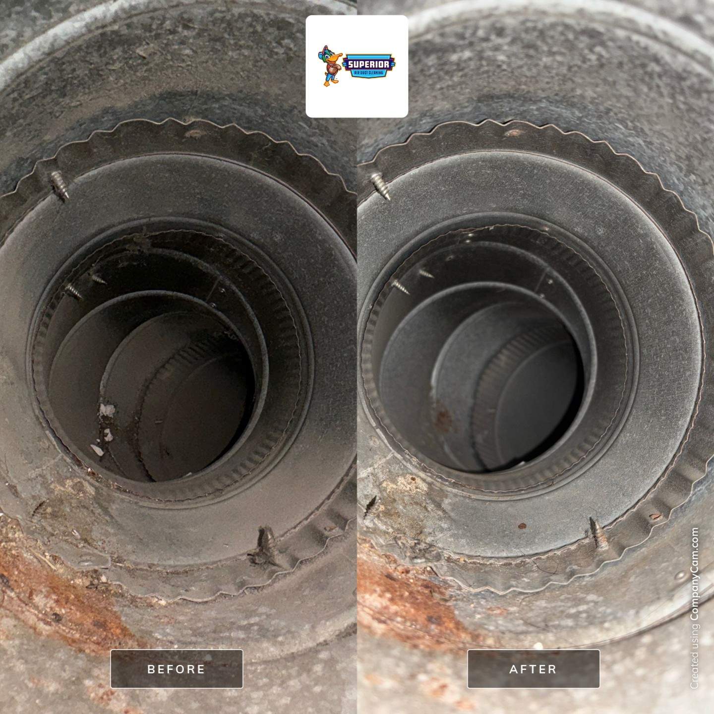 Air Duct Cleaning With a Vacuum Truck in Cortland, OH by Superior Air Duct Cleaning