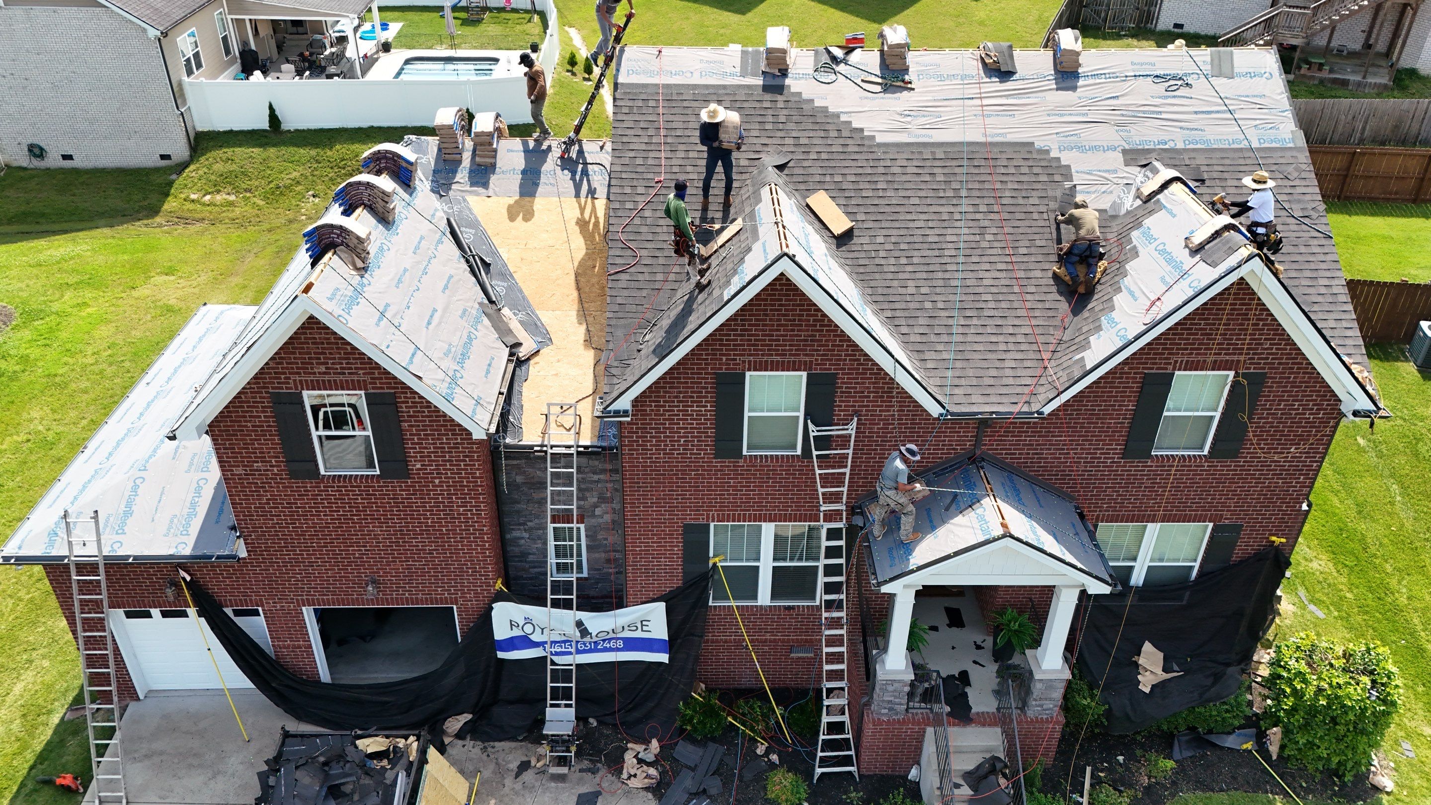 Espresso Re-Roof by Royal House LLC