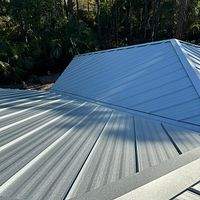 24ga 1" Nail-Strip Mill Finish by Total Roofing System The Metal Roof Experts