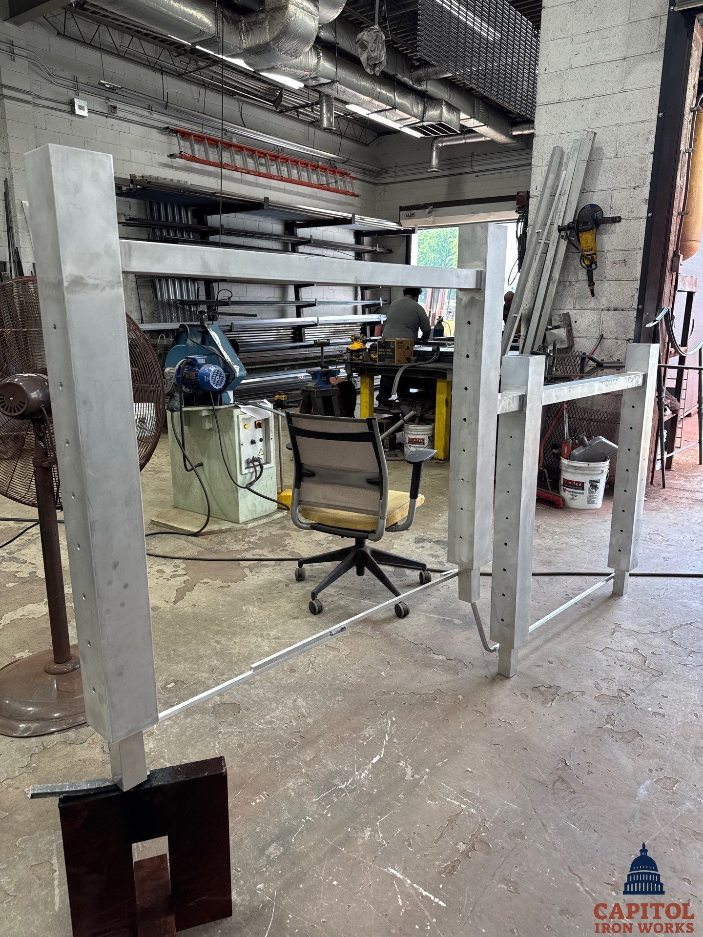 Modern Aluminum Cable Railings – Residential Exterior – Potomac, MD by Capitol Iron Works