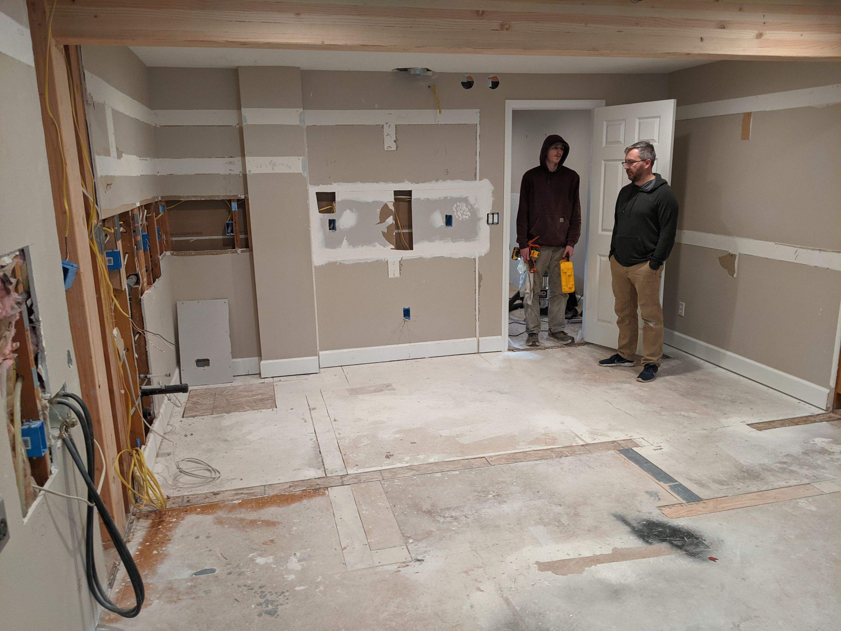 Large remodel by Hawthorne General Construction