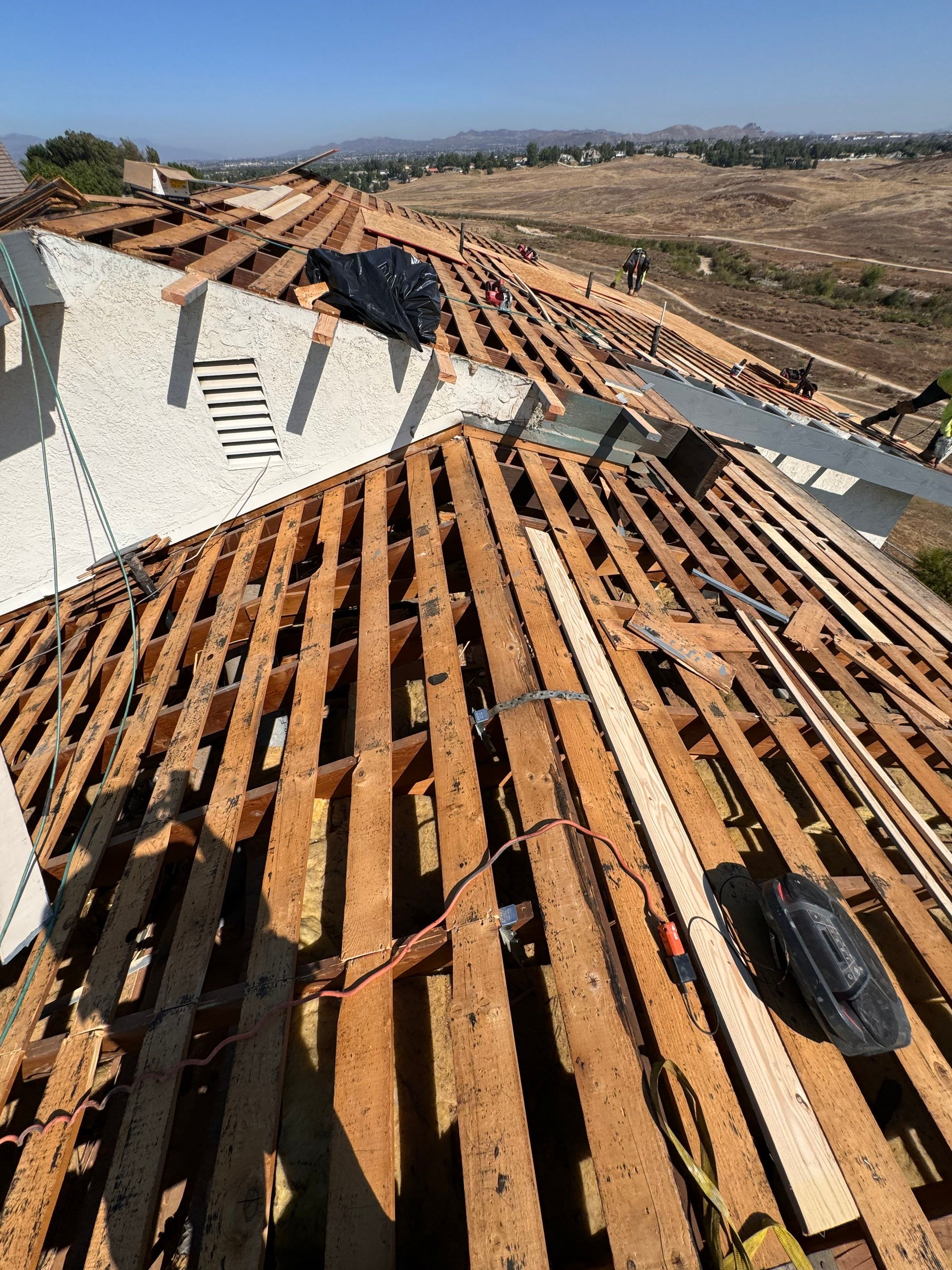 Complete Concrete Tile Roof Replacement and Decking Upgrade by Reliable Roofing San Diego Inc.