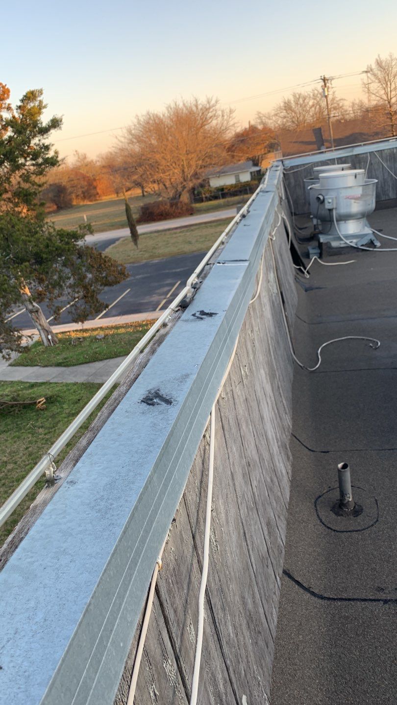 Full Commercial Roof Replacement using GAF Products in Anna Texas by Elite Roofing LLC