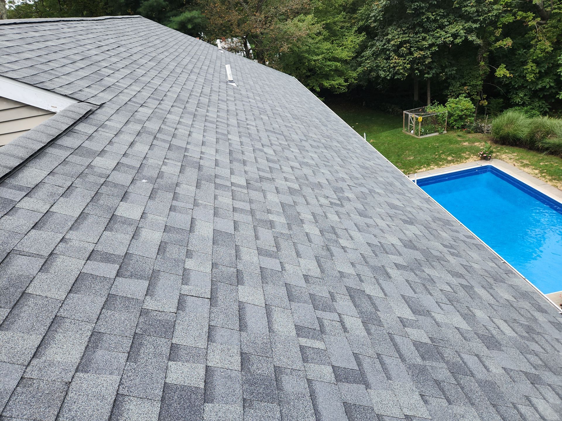 Residential Roofing Installation using Owens Corning TruDefinition Duration - Estate Gray by A Plus Exterior