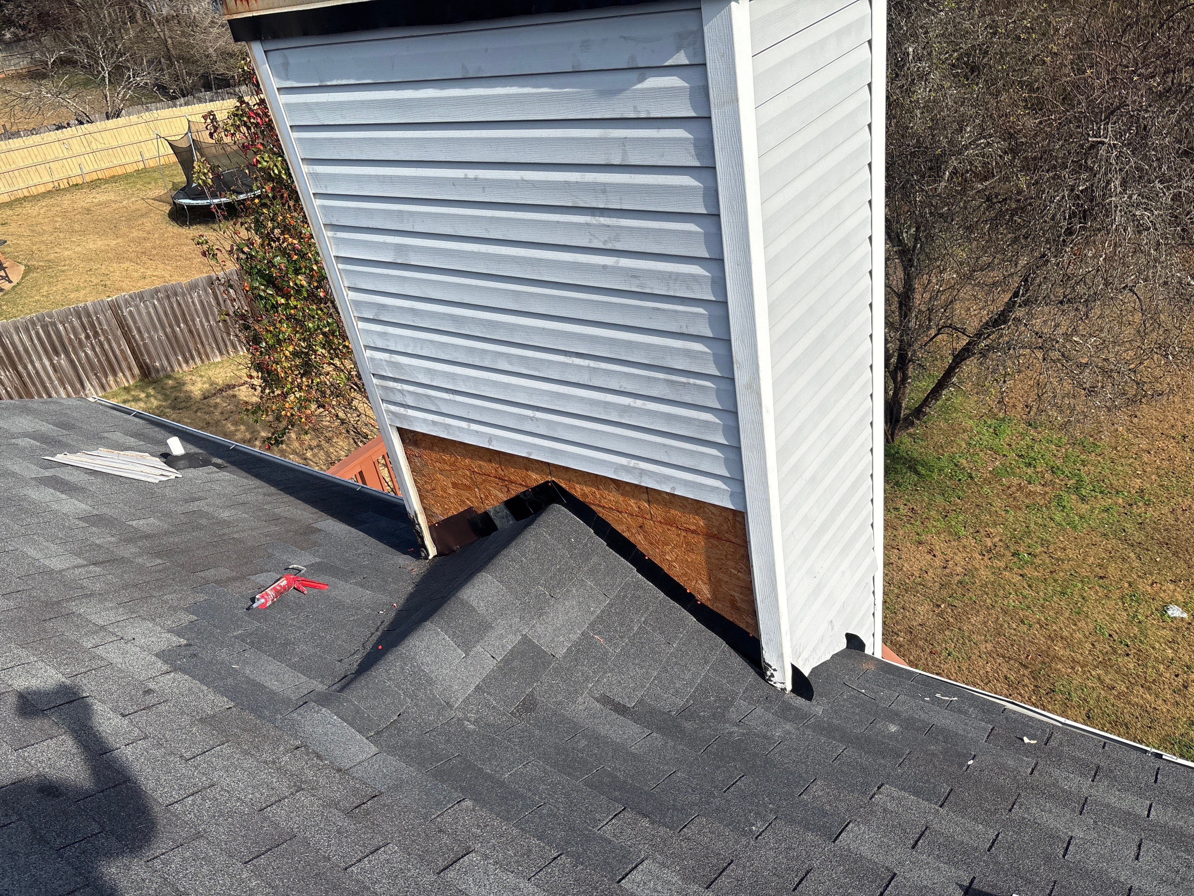 Wrong Installation by Deerfield Roofing LLC