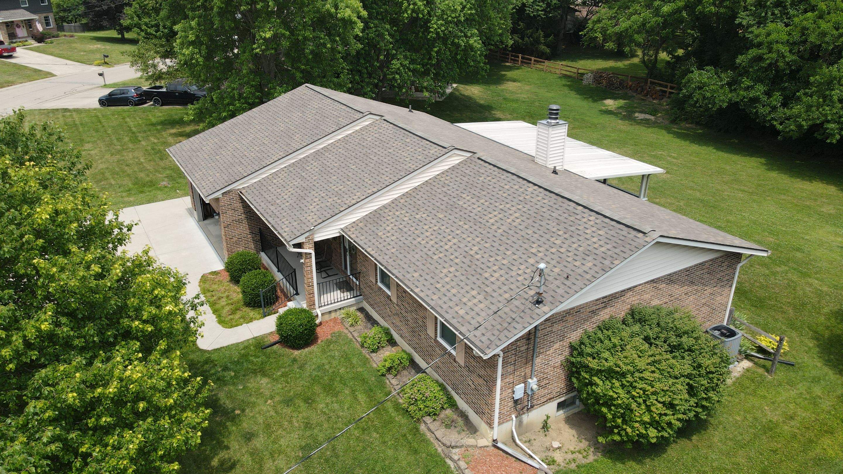 Atlas Weathered Shadow Roof Replacement by Tamlin Roofing
