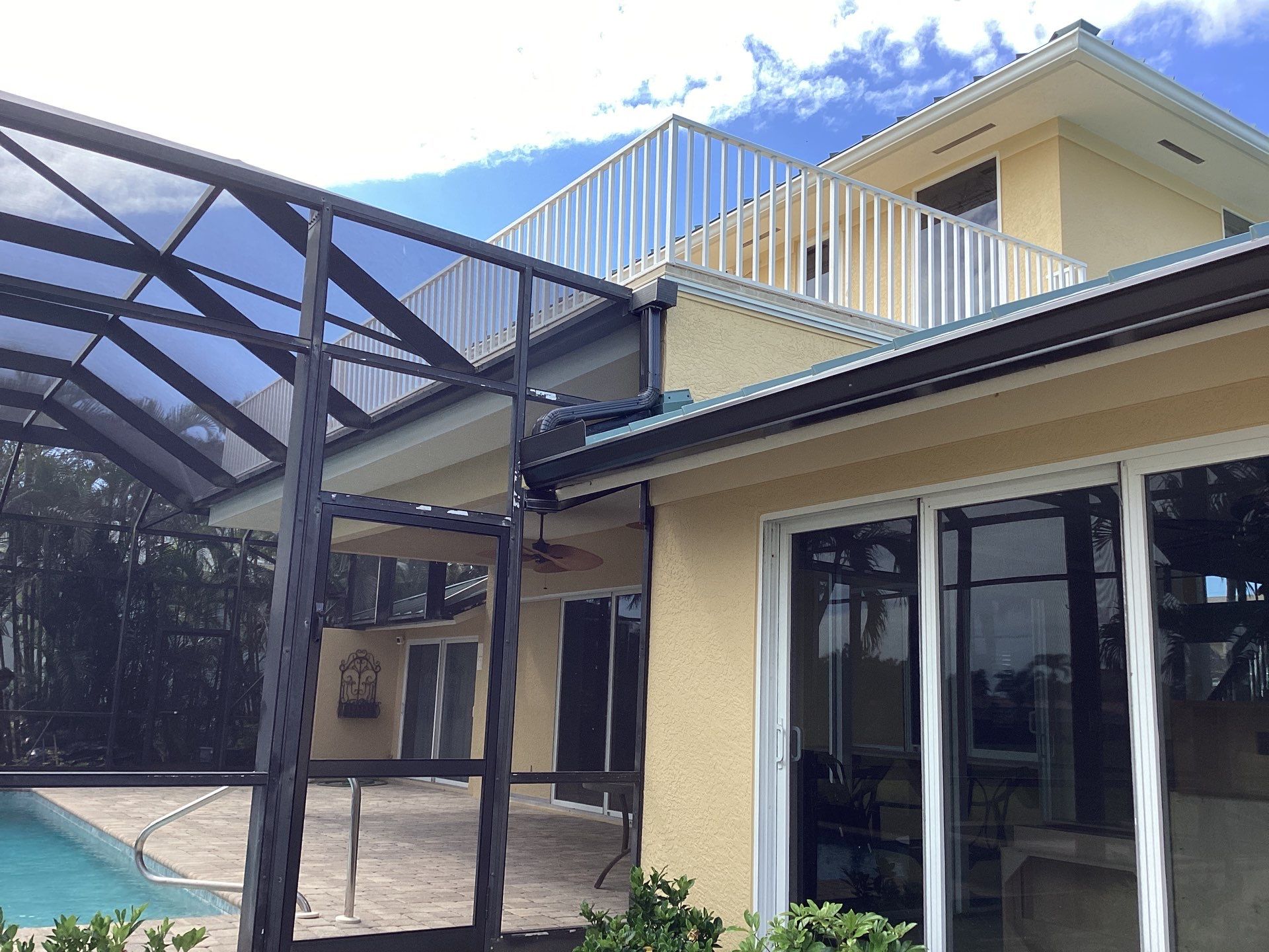 Full Gutter System Installation in Sanibel FL by Gutter Professors