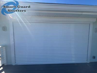 Rolling Shutters in White