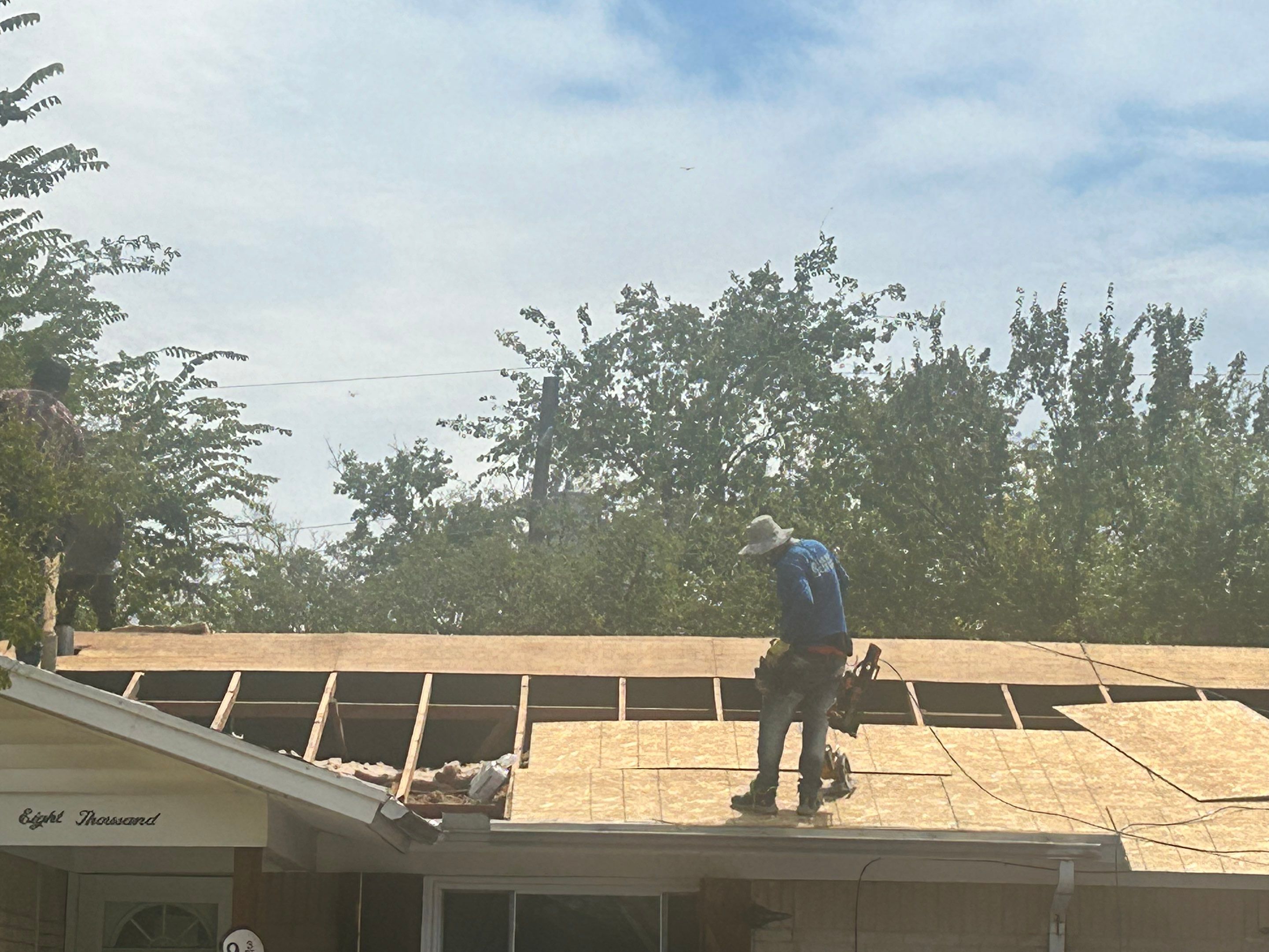 Residential reroof redeck using Certainteed landmark burnt Siena by Becker Roofing and Exteriors
