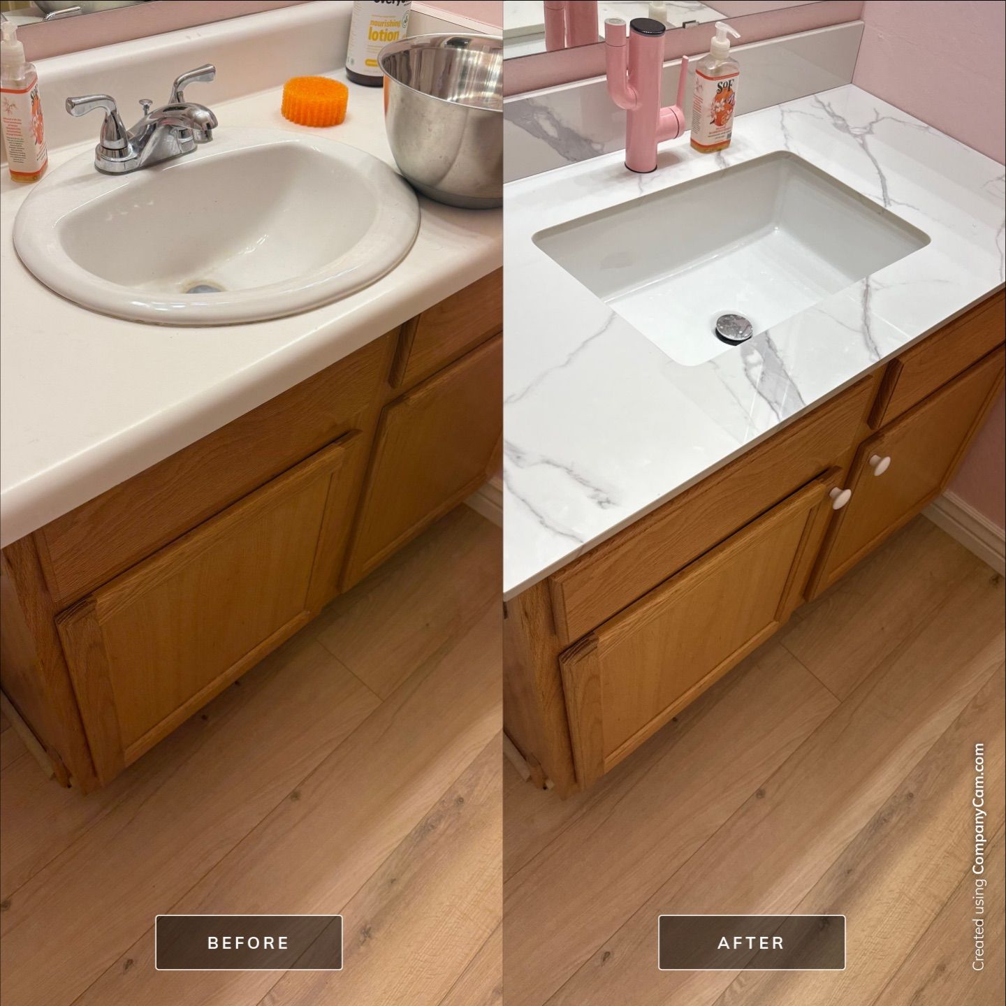 Interior Door Installation and Bathroom Vanity Upgrades in Phoenix by CompanyCam | Account Management Demo Account