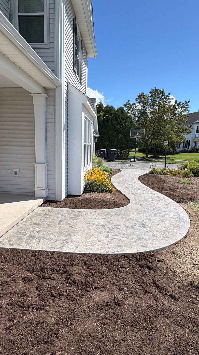 Oxford Slate Walkway by NG Masonry & Construction LLC