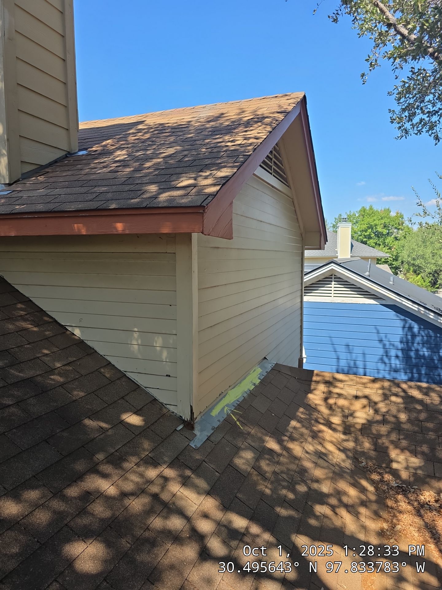 Residential Roof Replacement using GAF - HDZ - Barkwood by Action Exteriors Austin