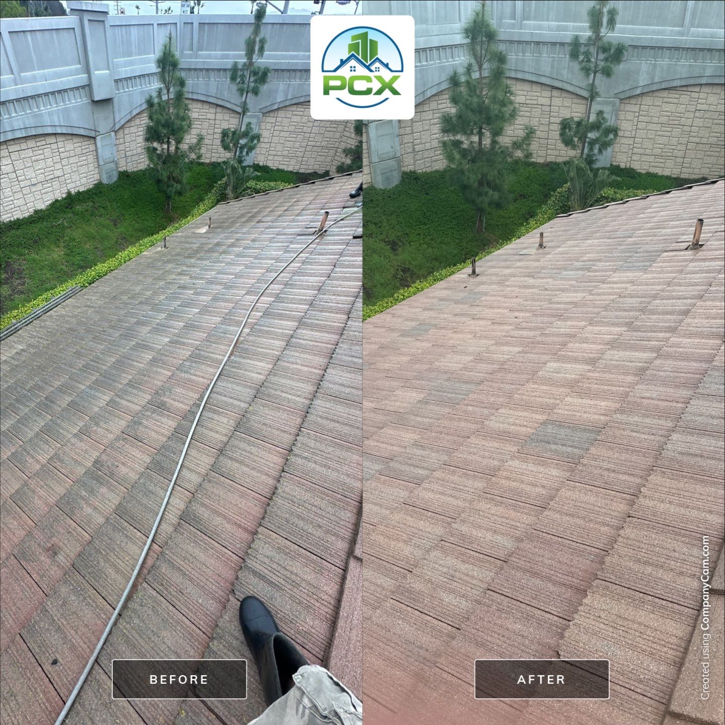 Roof wash in Placentia, CA by Property Cleaning Experts, LLC