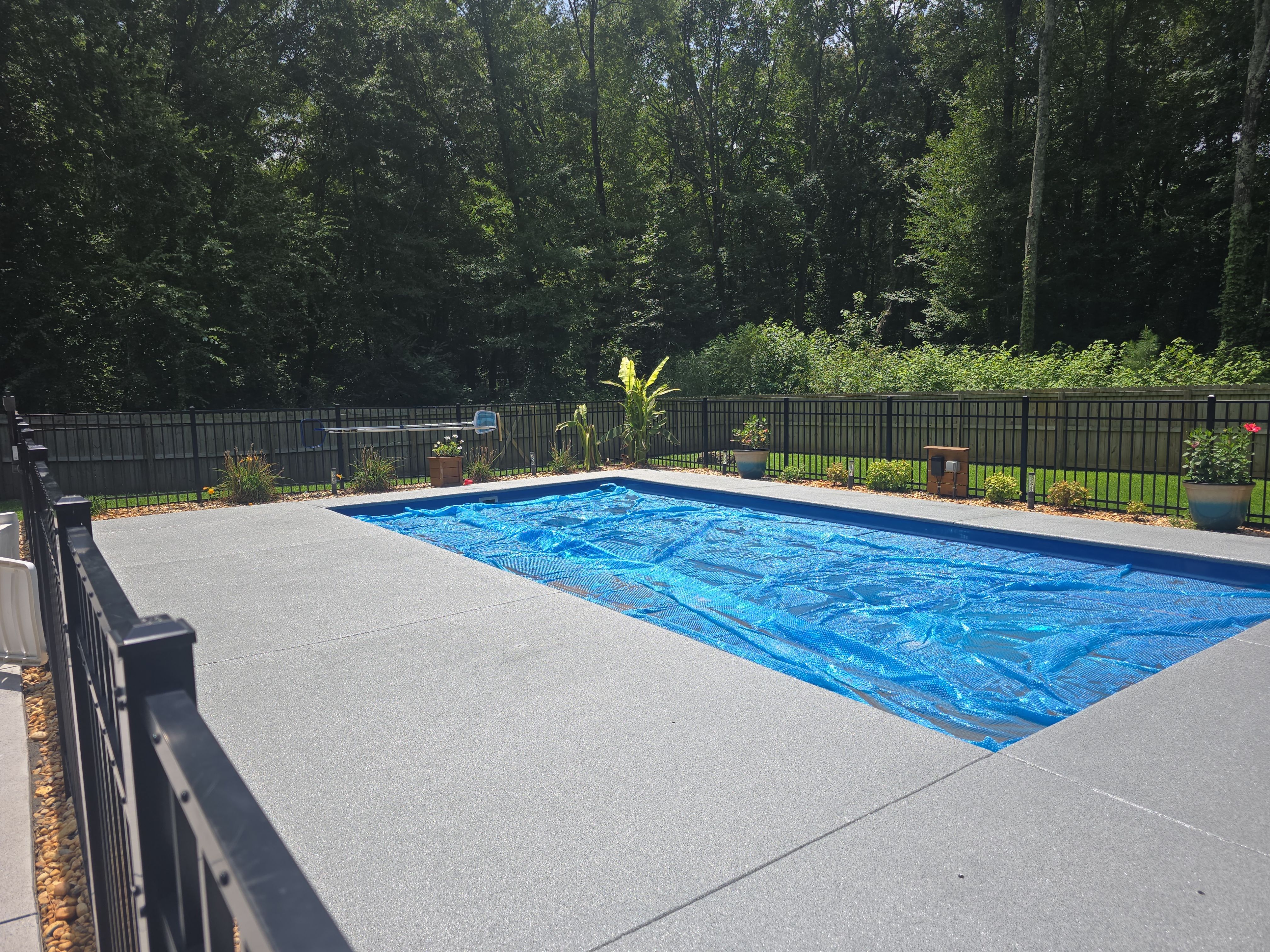 Pool Deck Restoration and New Garage Floor! by Elite Floor Solutions