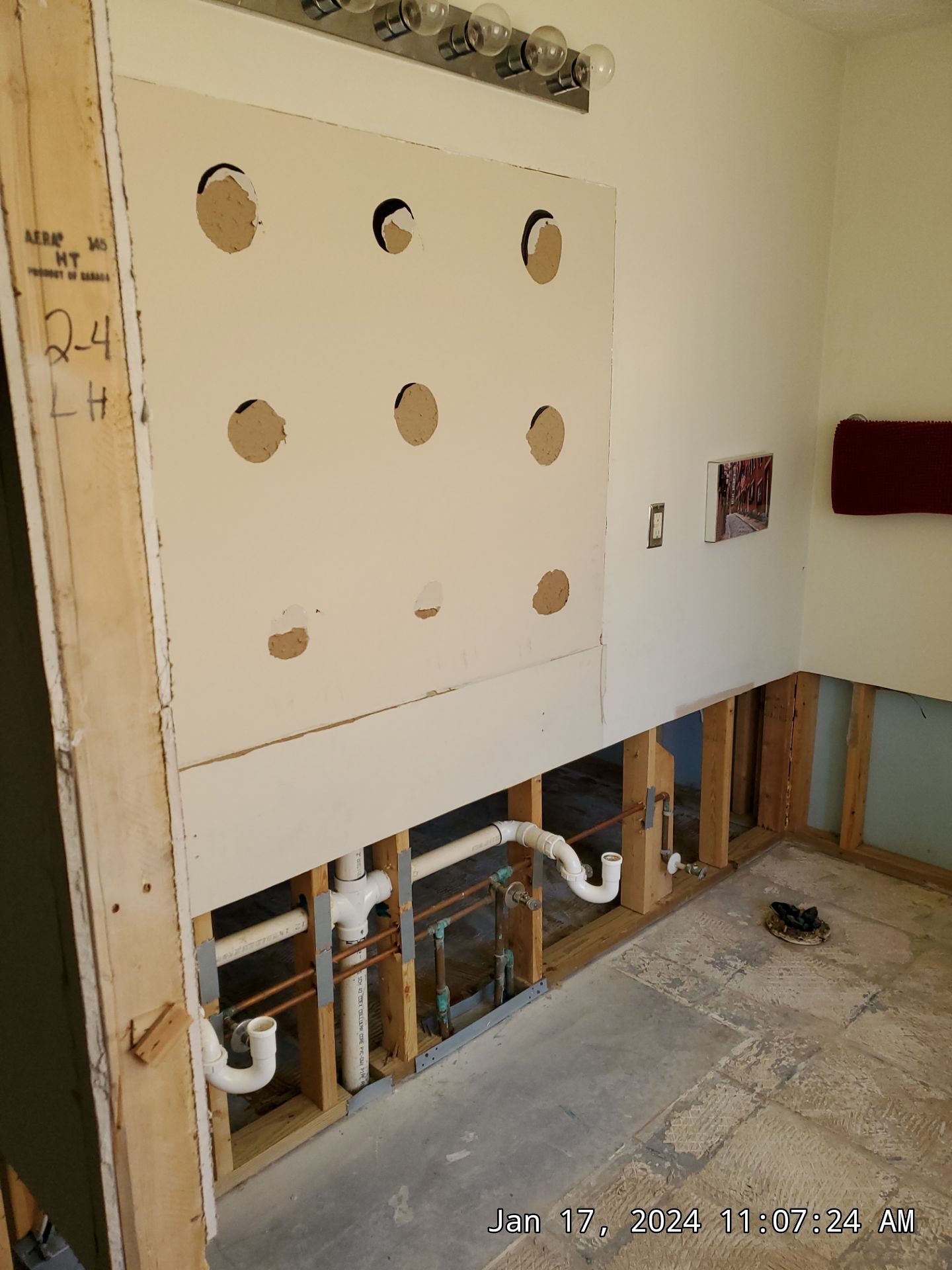 Water damage in Loganville by Baxter Professional LLC