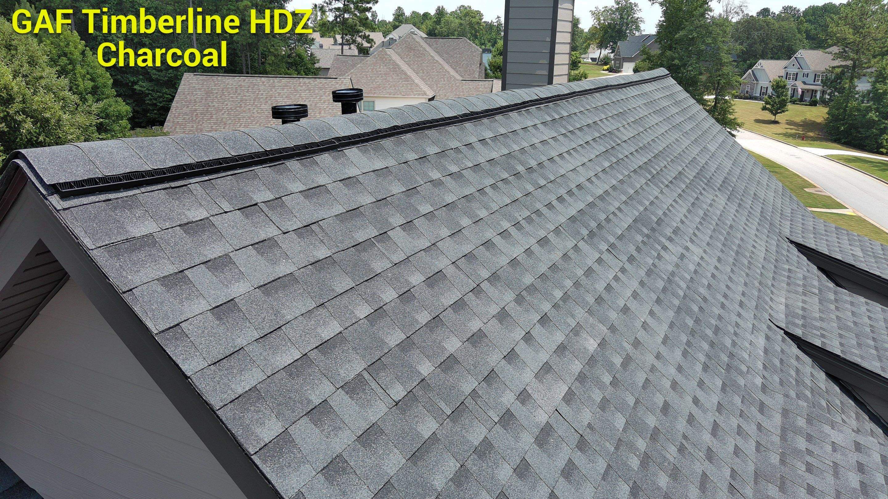 New roof installation and shingle colors by Rhino Restoration