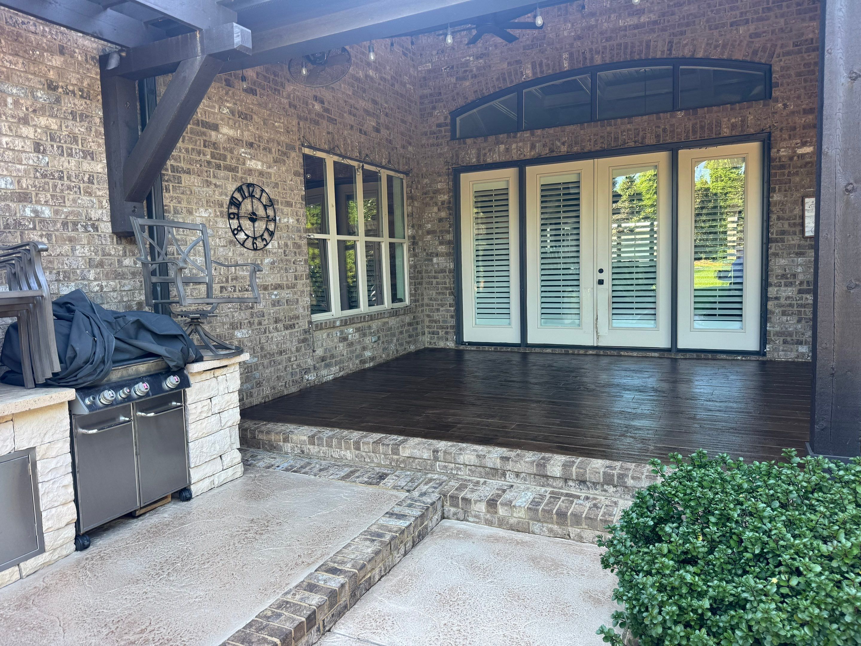 Project in Thompson's Station by Mecham Decorative Concrete