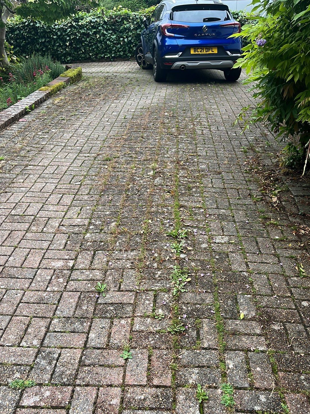 Driveway Clean using honda 21 ltr/min by Ges Exterior Cleaning ltd