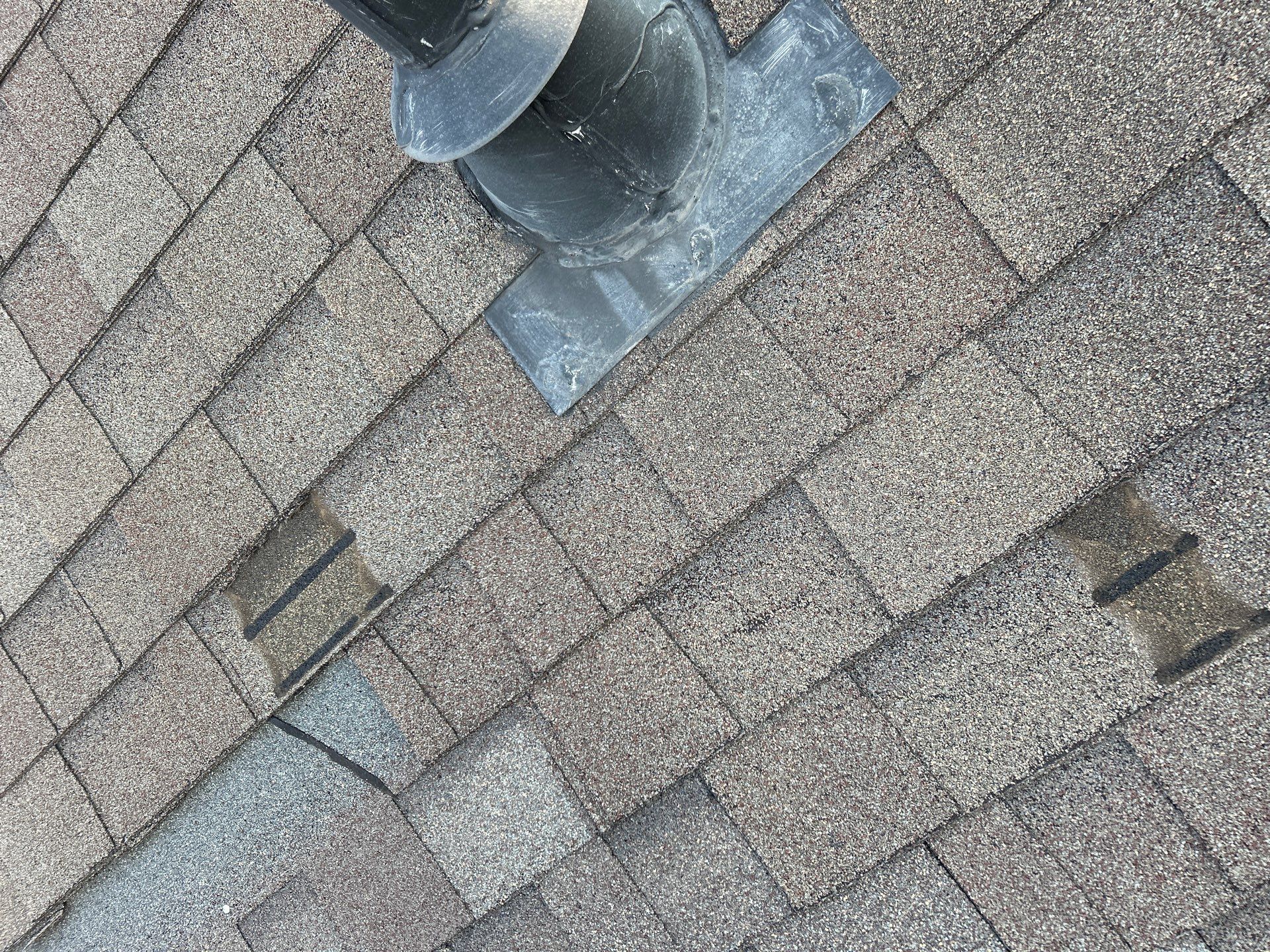 Hail Damage using Owen's Corning Duration (Lifetime) Shingles by Roof Repair Company