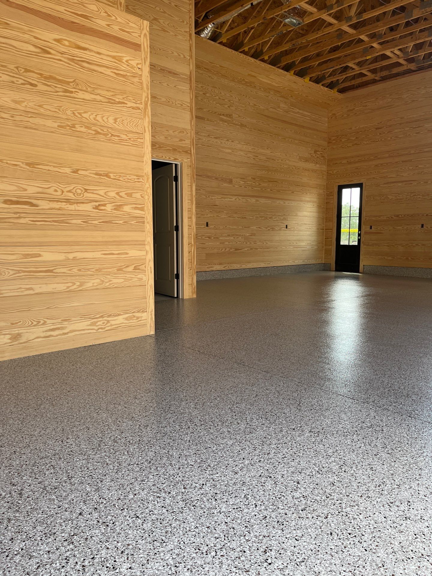 Garage Floor Coating using Coyote by My Garage Floor Guys