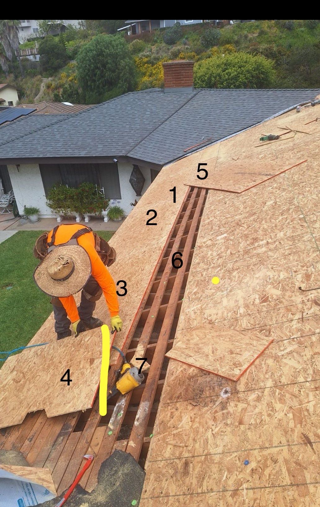 Title 24 Compliant Residential Cool Roof Replacement in La Mesa by Reliable Roofing San Diego Inc.