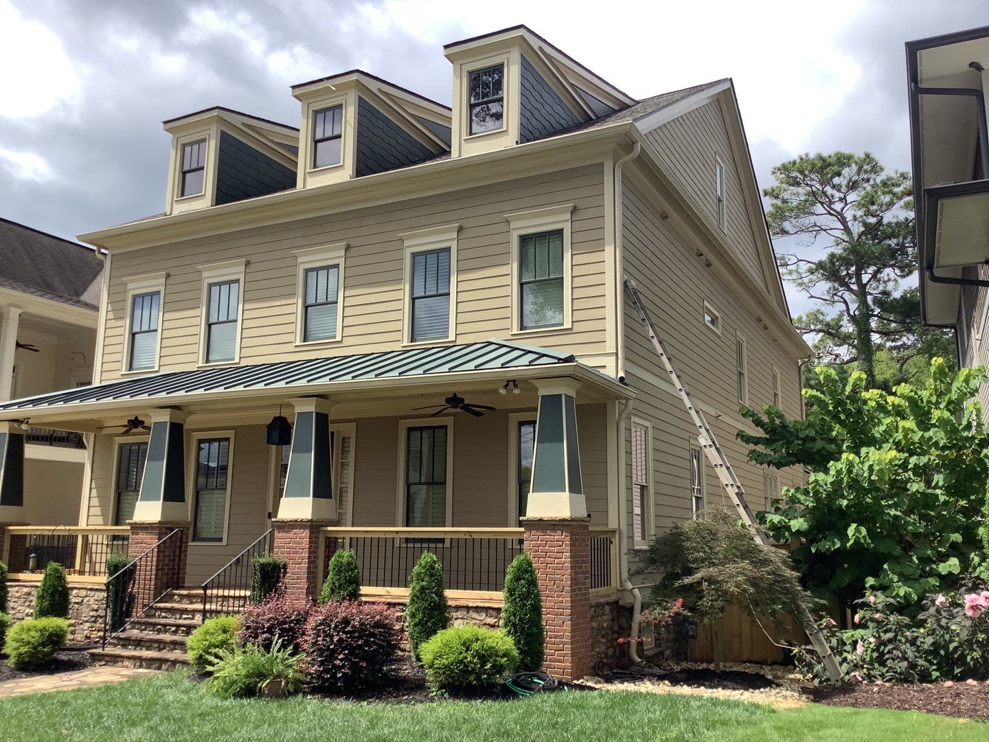 Full Exterior Residential Painting Transformation in Smyrna by Swift Home Renovations
