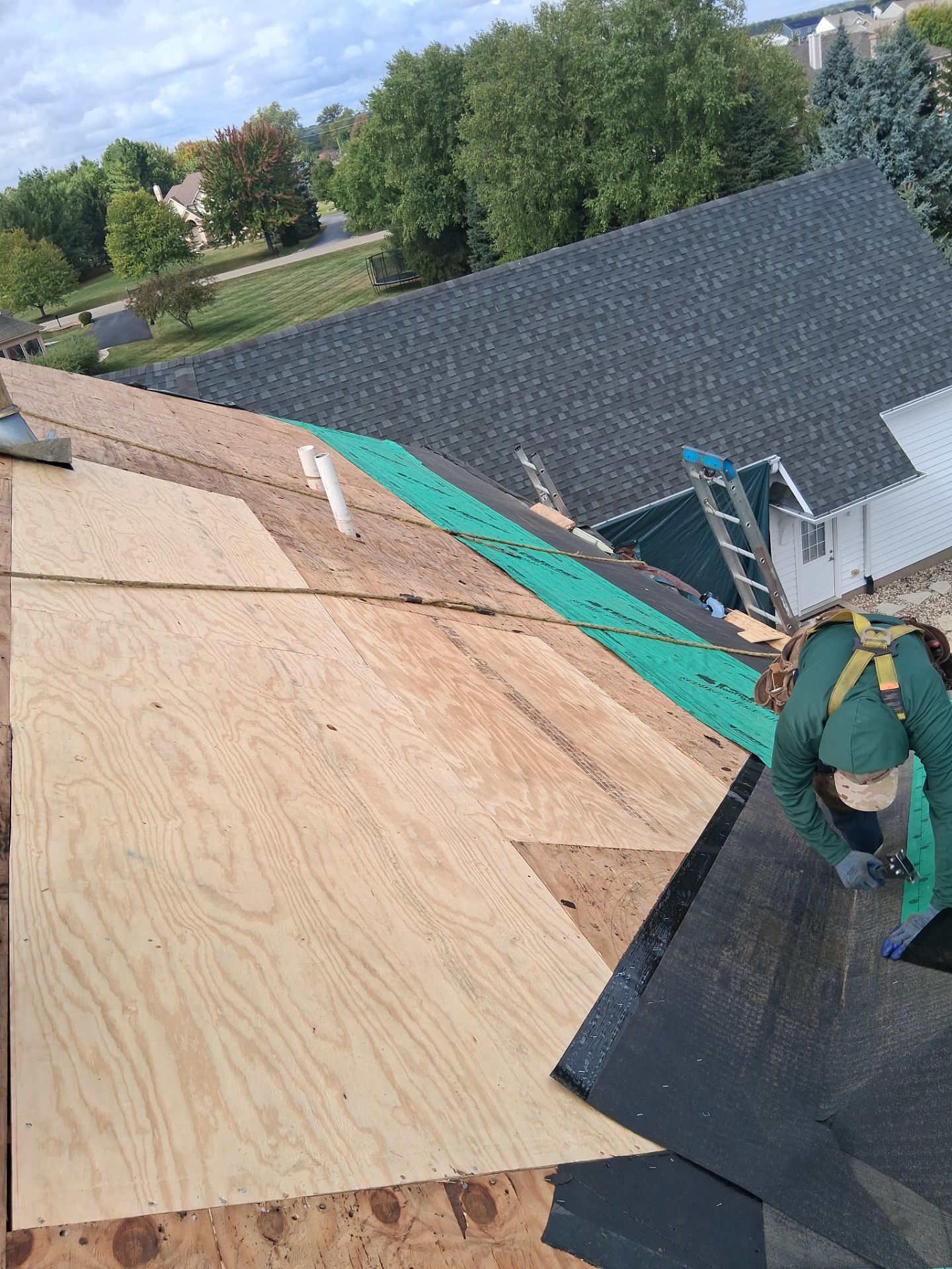 Full Roof Replacement with Malarkey Architectural Shingles in Saint Charles by Pro Home Services Inc