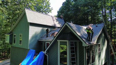 Cumming, GA Roof Replacement CertainTeed Landmark Pro Max Def Georgetown Gray