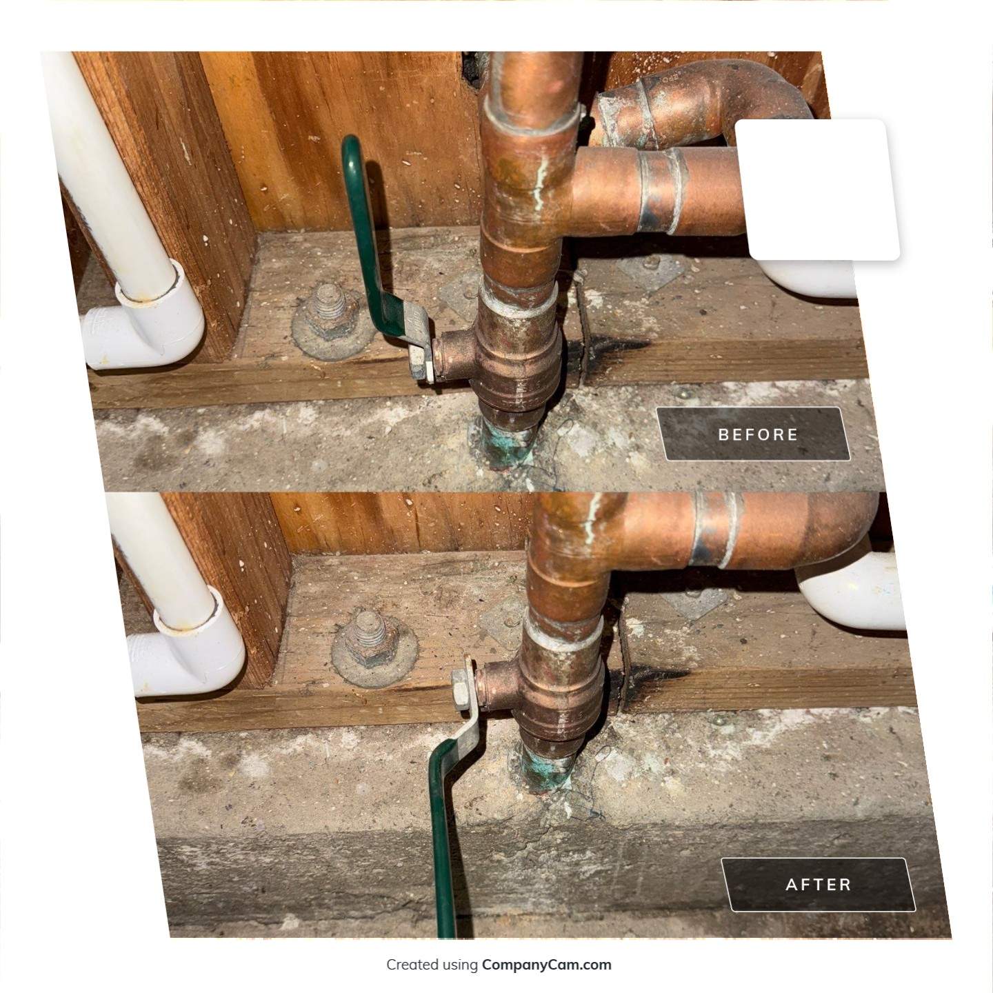 Installing Water Pipe for Shower by Us Plumbing