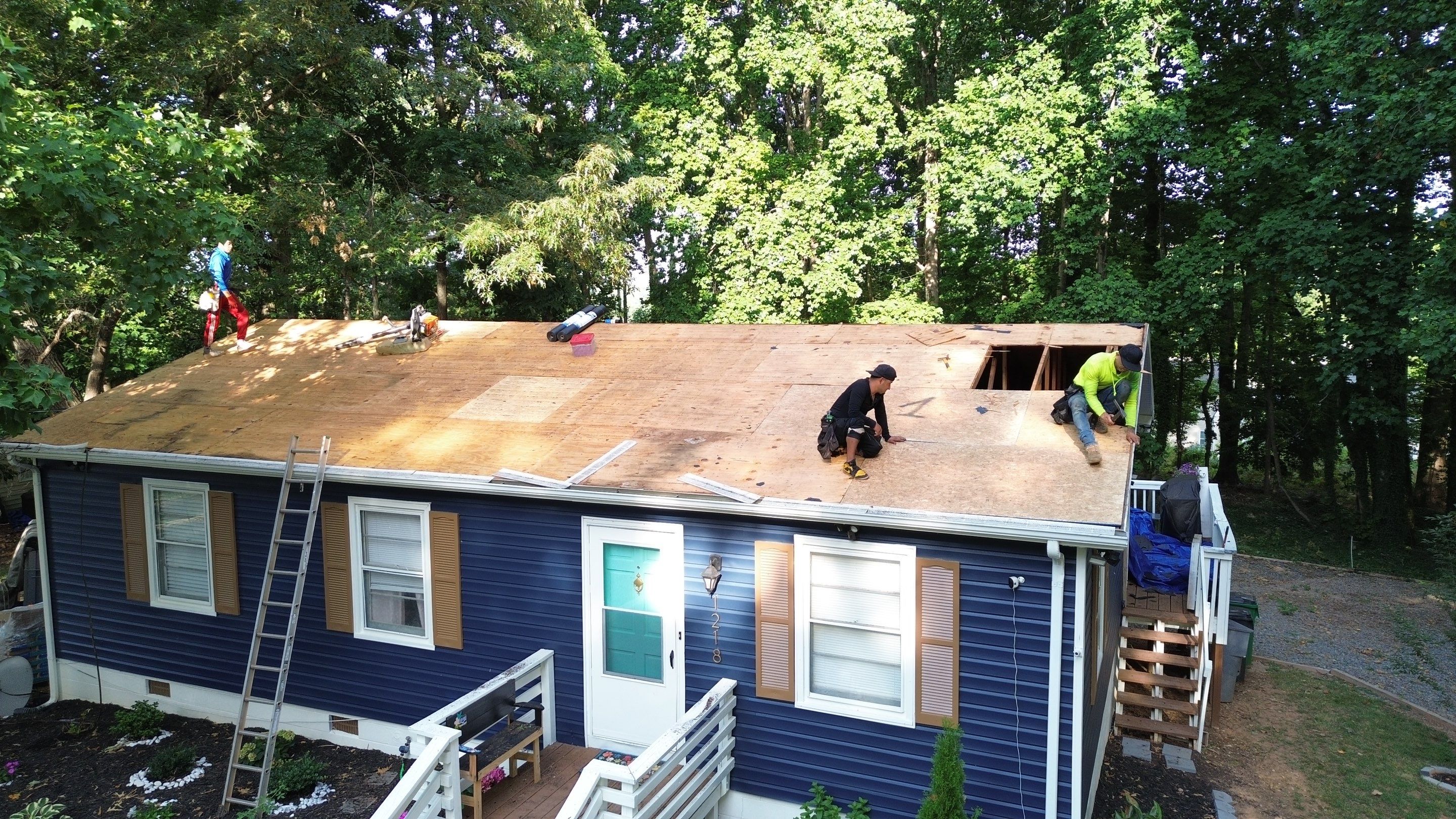 Roof replacement, gutters and interior repair by hail damage by Just Brilliant Restoration JBR