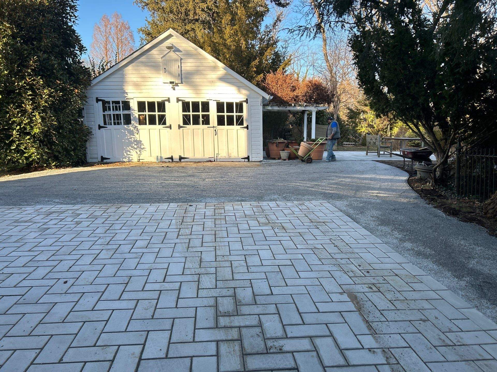 Lincoln Patio and Walkway Installation by CompanyCam