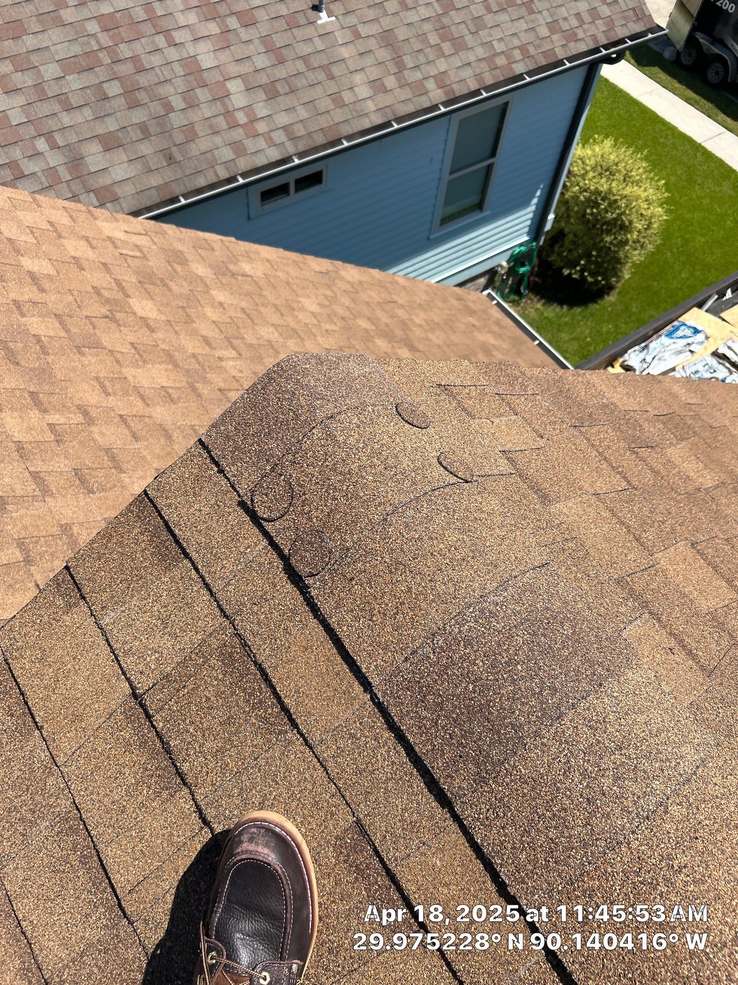 Project in Metairie by Robertson Roofing & Siding Inc