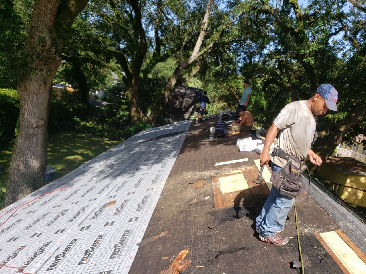 Residential Roofing Repair using Roof Replacement by American Roofing & Construction LLC