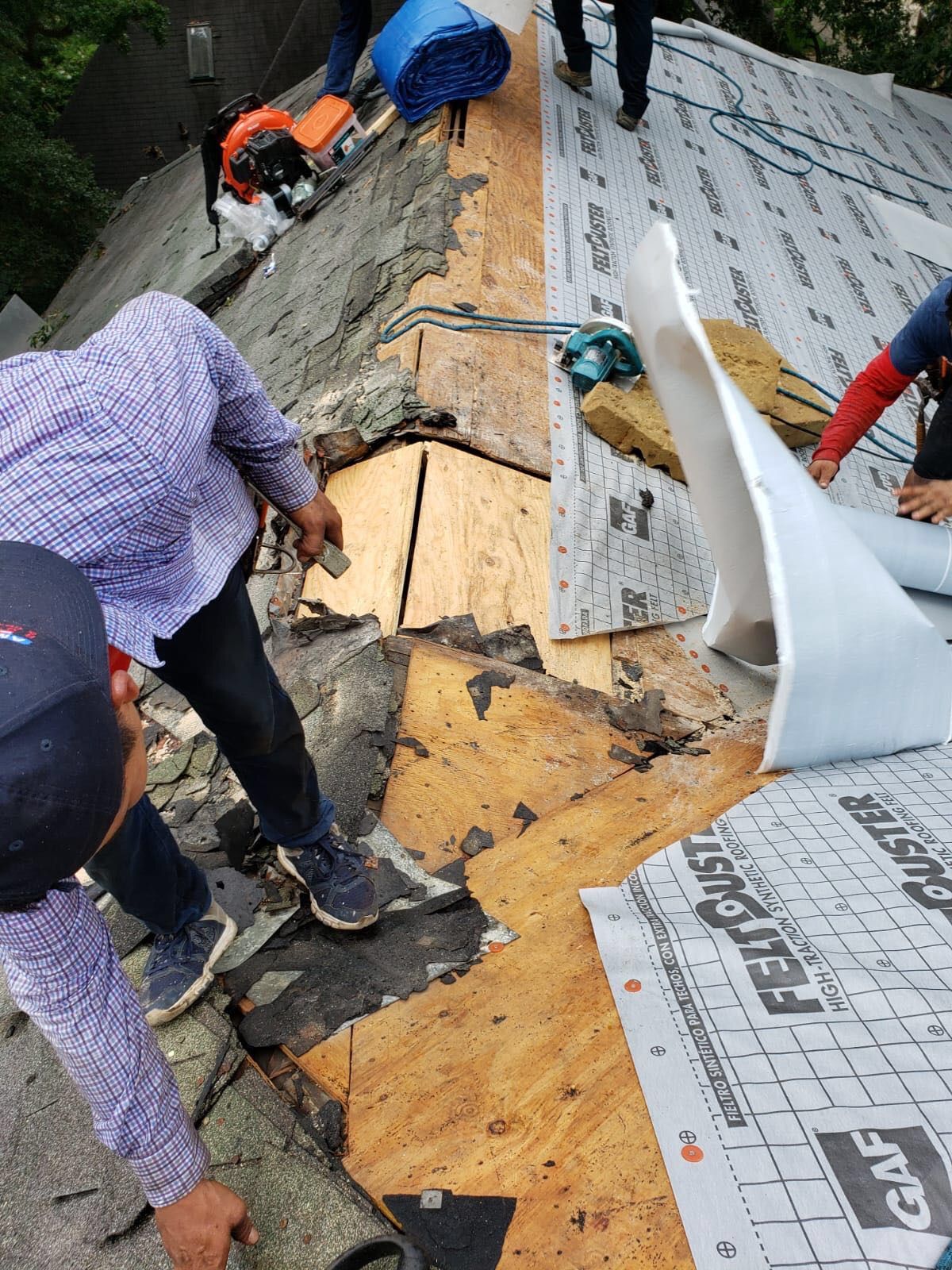 Residential Roofing Installation by American Roofing & Construction LLC