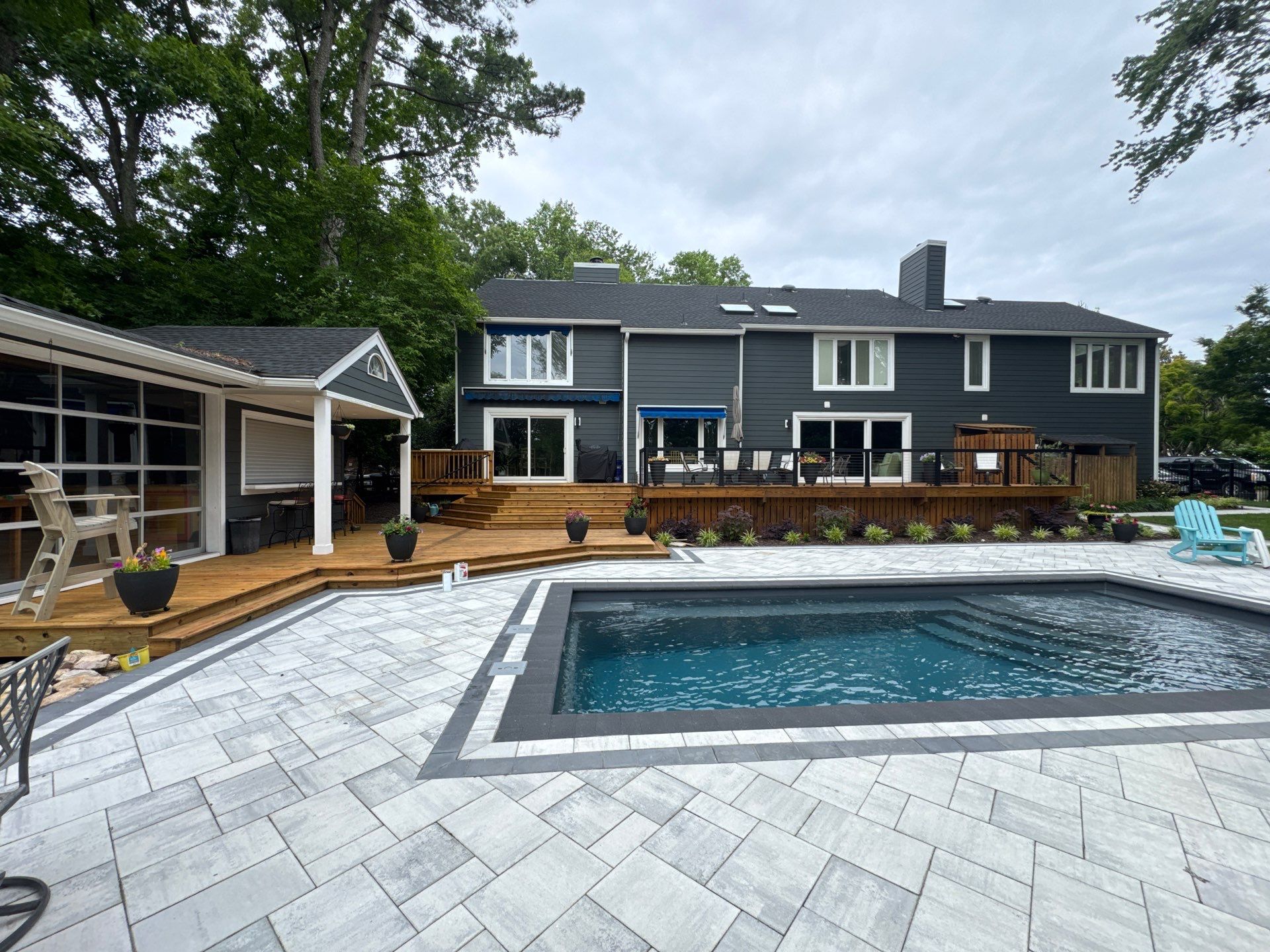 Exterior deck staining by AKK Painting LLC