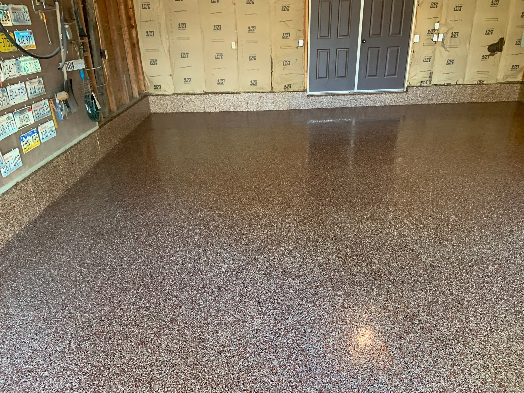 Countertop Transformation using Galaxy Colorway by Croc Coatings, LLC