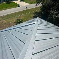 26ga 1" Nail-Strip Mill Finish  by Total Roofing System The Metal Roof Experts