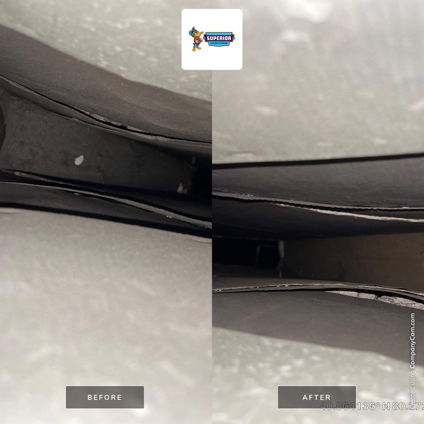 Air Duct Cleaning With a Vacuum Truck in Ellwood City, PA by Superior Air Duct Cleaning