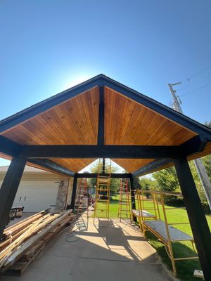 Car Port Build in Edmond, OK