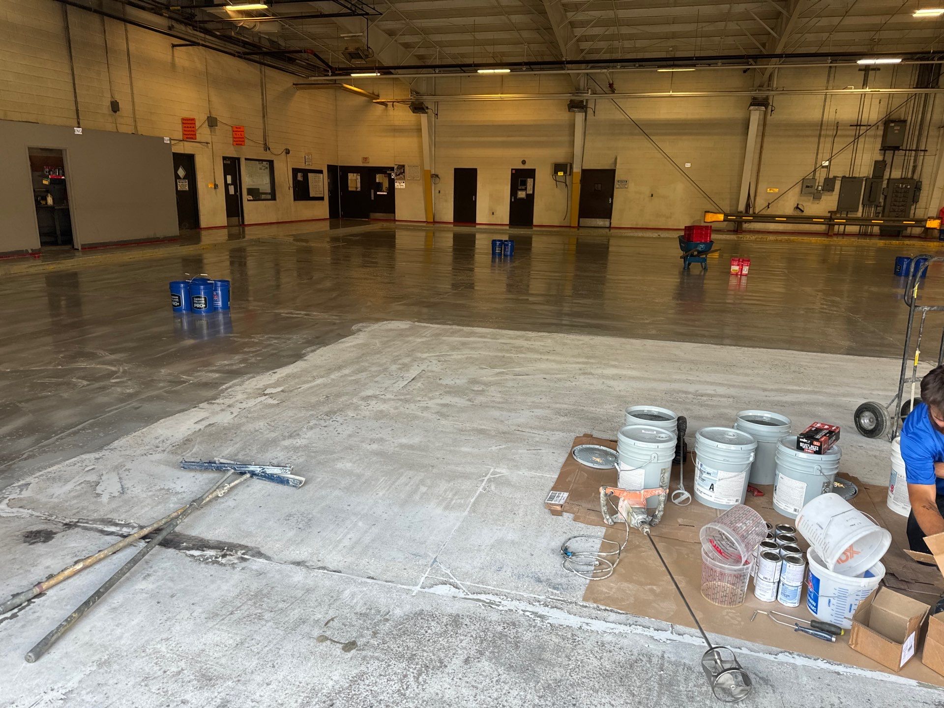 Shop Floor Epoxy! by Gordon Painting