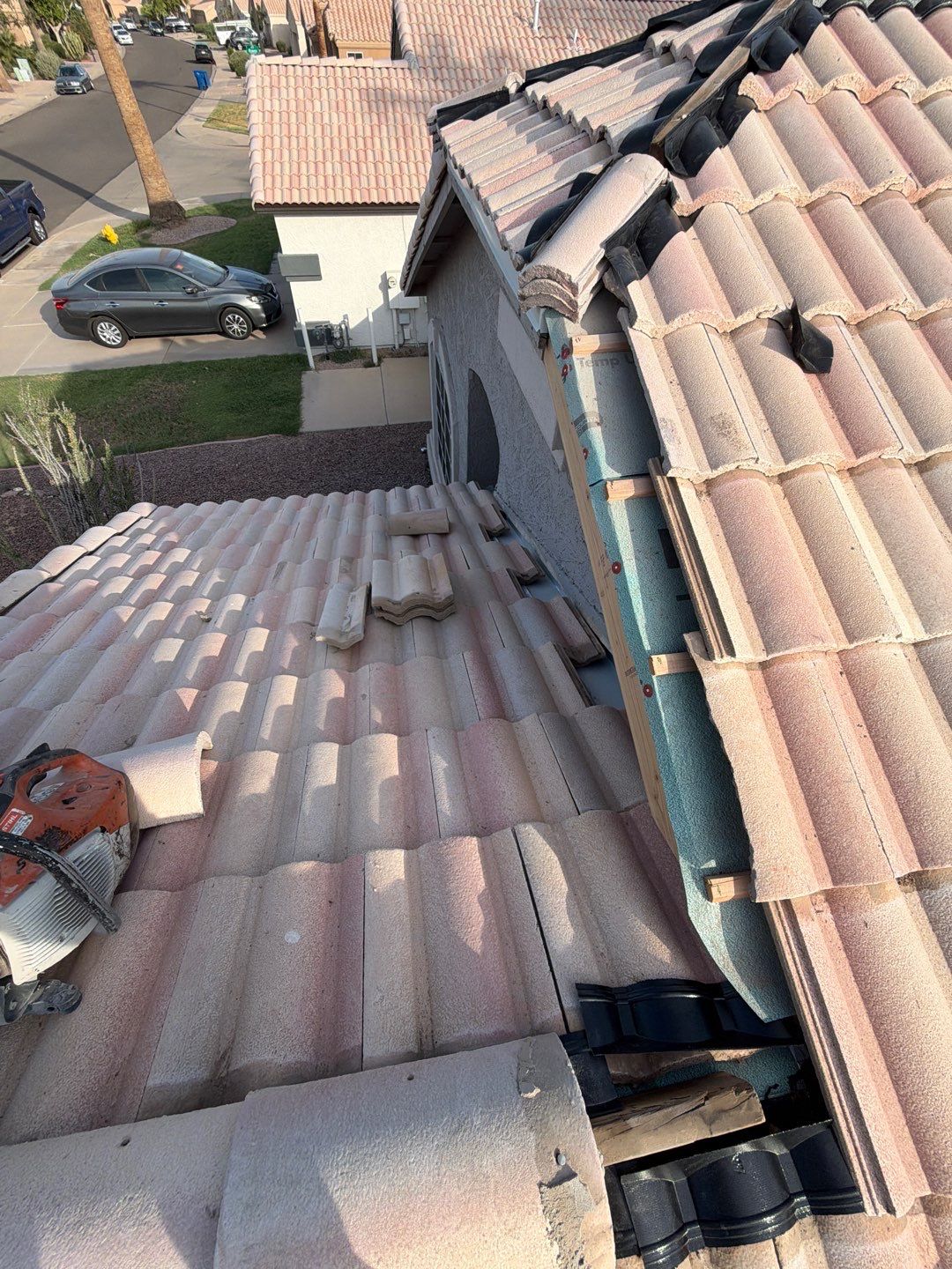 Project in Mesa, AZ by Saint Roofing