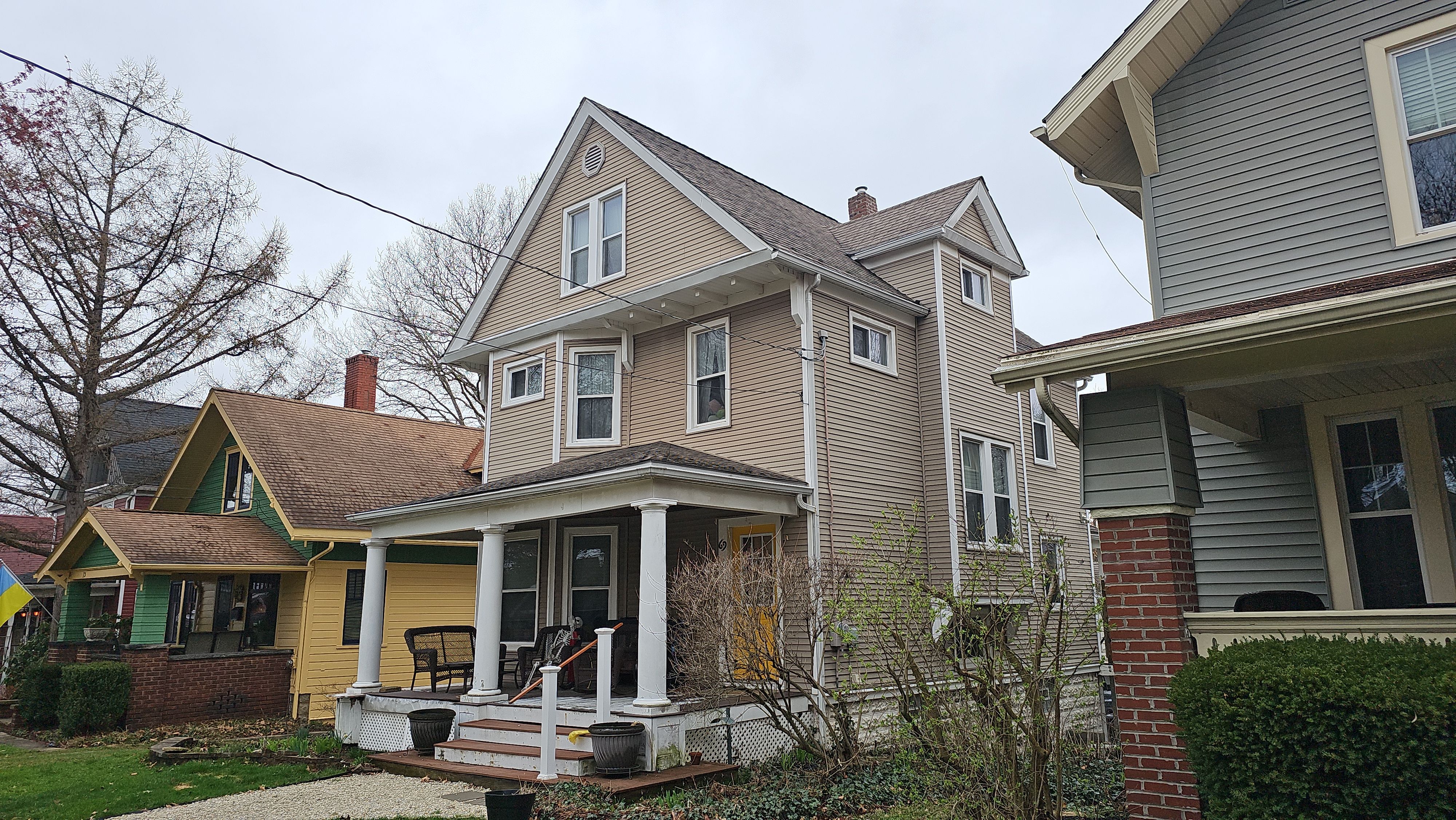 Atlas Pinnacle, Color, Burnt Hickory, Drip Edge, Color, Royal Brown by Eagle Eye Roofing