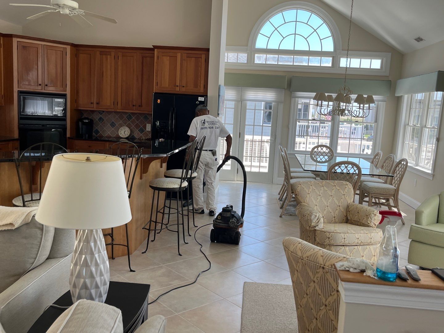 Interior Painting and Drywall Repair for Avalon Coastal Home by FreshCoat Works LLC