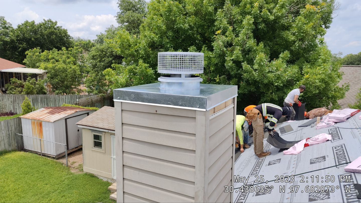 Residential Roofing Installation using Owens Corning Oakridge Onyx Black by DeZign Roofing & Exteriors