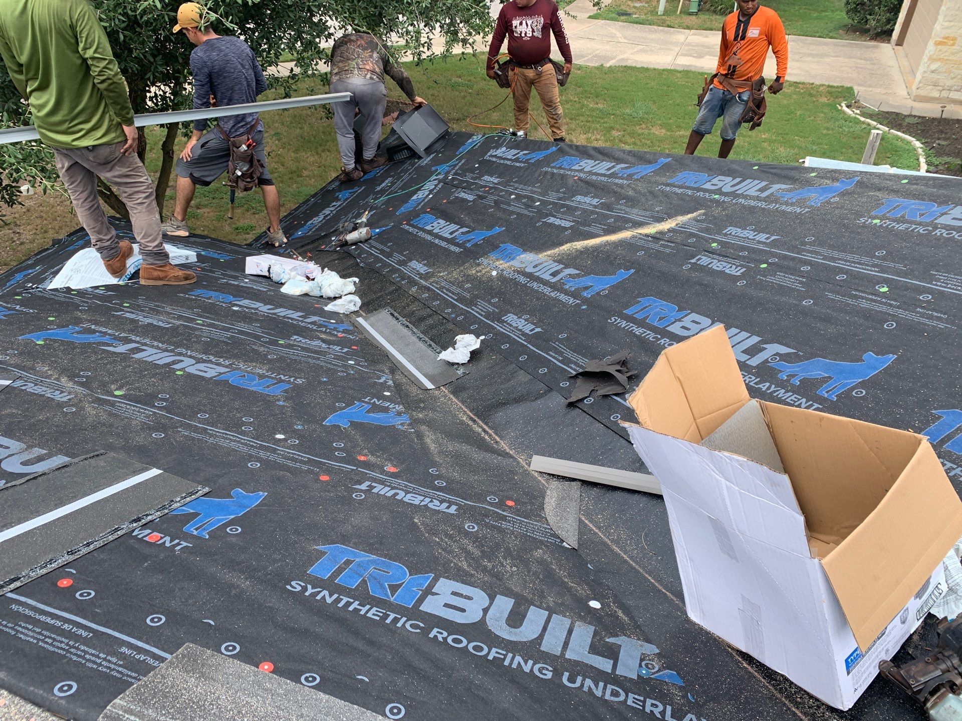 Full Residential Roof Replacement and Interior Wall Restoration by Caliber Restoration LLC