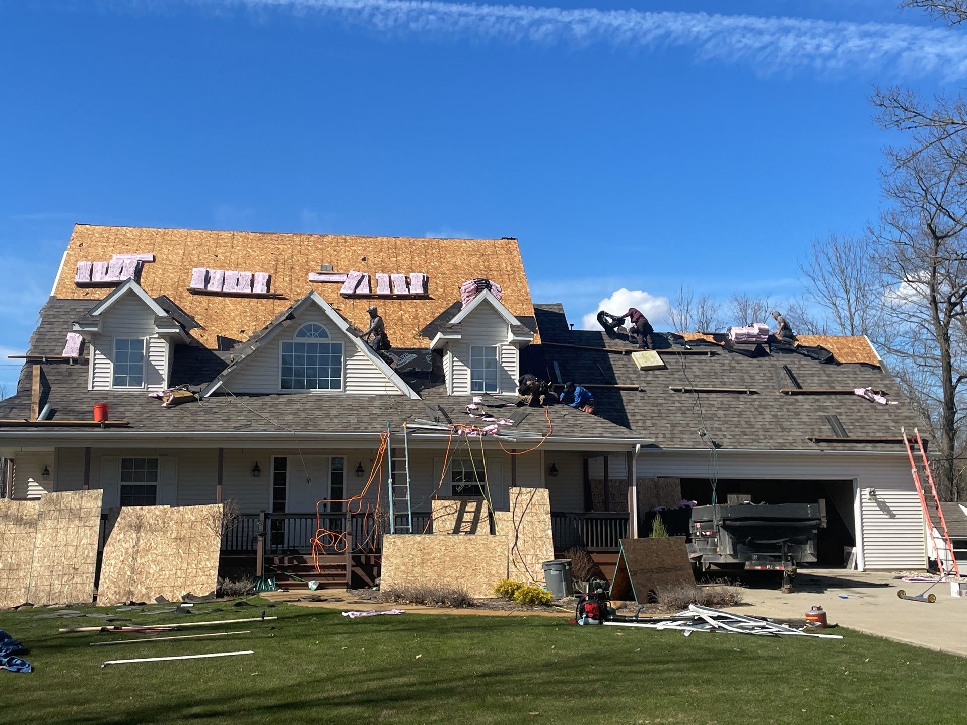 Roof Replacement using Owens Corning by 180 Contractors